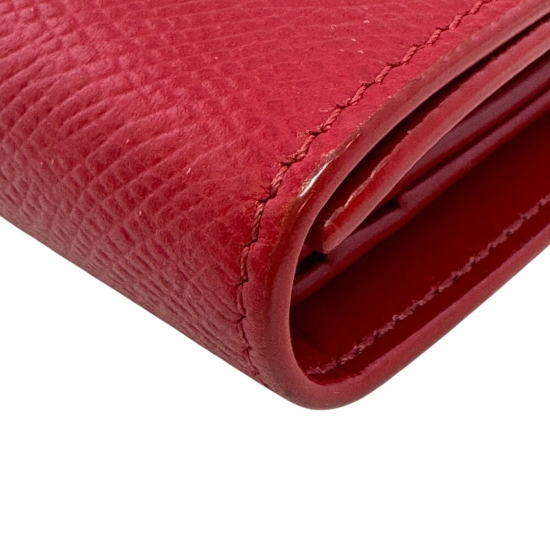 CELINE Tri-fold Wallet, Red - 4