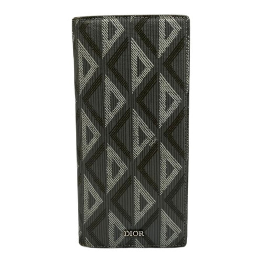 CHRISTIAN DIOR Christian Dior Diamond Long Wallet, Gray, Men's: --- Catalog ---Category: SizeSize (HxWxD): 18cm x 9cm x 2cm / 7.08'' x 3.54'' x 0.78''Category: DesignType: Long wallet (bi-fold)Color: GrayGender: MenMaterial: Leather Category: GeneralBrand: Christi