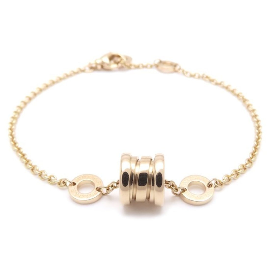 BVLGARI B.zero1 Bracelet, 18K Pink Gold, Women's, 295613: --- Catalog ---Category: SizeLength: 16.5cm - 18.5cm / 6.49'' - 7.28''Weight: 6.6g / 0.23oz.Category: DesignType: Charm braceletGender: WomenMaterial: Pink gold (18K)Category: GeneralLine: B.zero1Bran