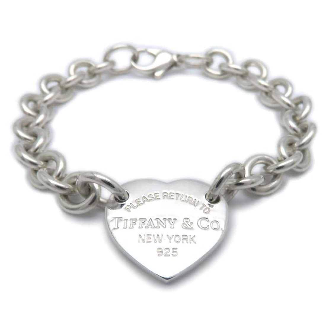 TIFFANY&Co. Tiffany & Co. Return to Heart Tag Bracelet SV925 Women's 295616: --- Catalog ---Category: SizeLength: 17.5cm / 6.88''Weight: 25.9g / 0.91oz.Total Length: 19cm / 7.48''Category: DesignType: Charm braceletColor: SilverGender: WomenMaterial: Silver 925Category: Genera