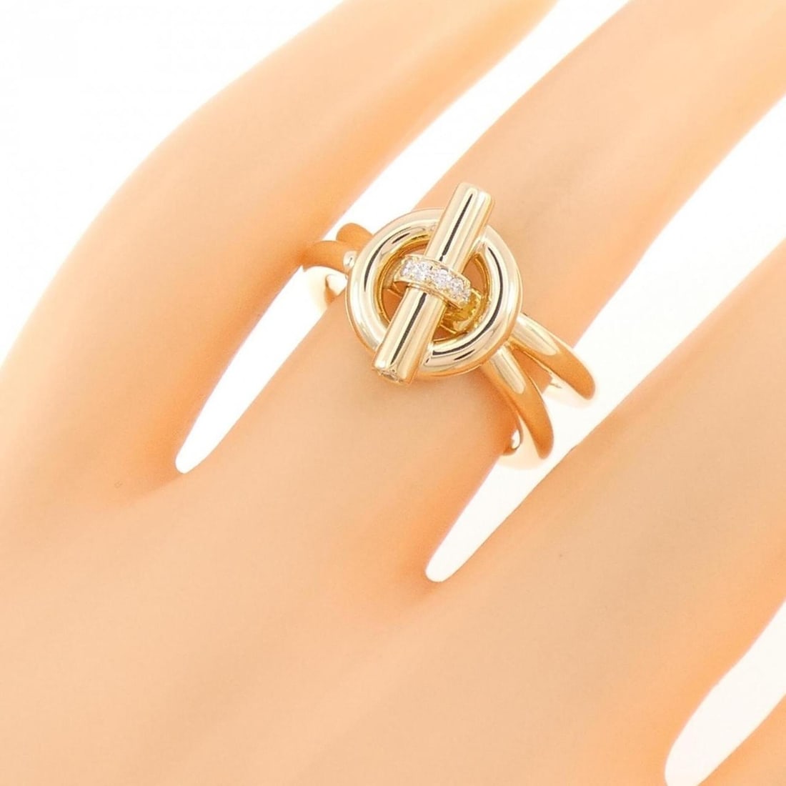 Hermes diamond ring - 5