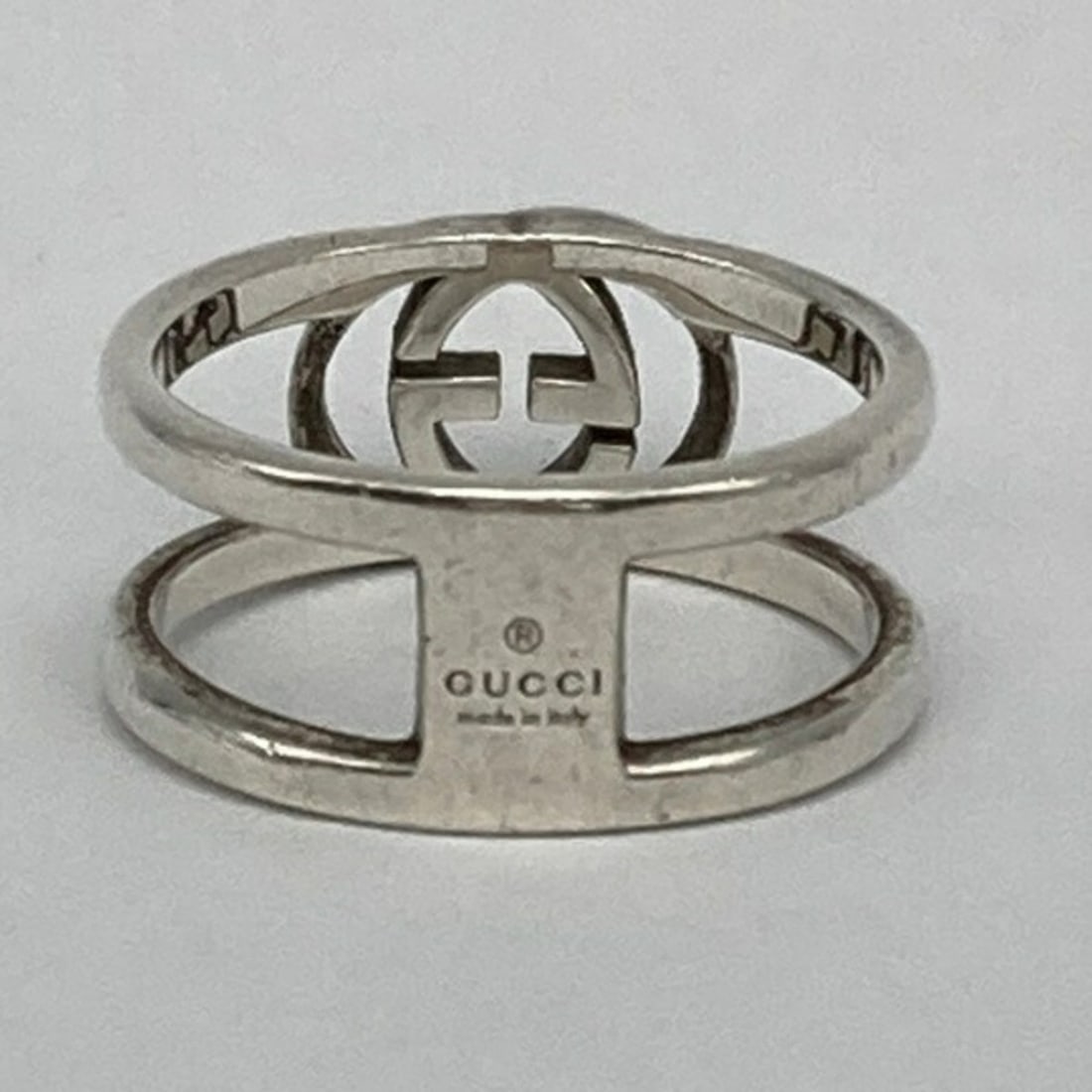GUCCI Interlocking G Ring, SV925, D4 - 3