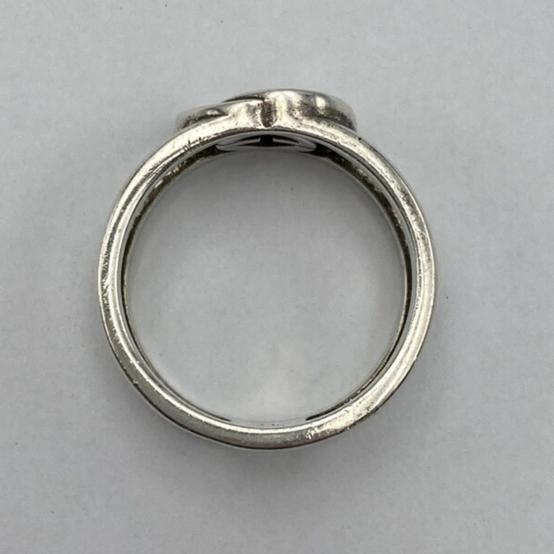 GUCCI Interlocking G Ring, SV925, D4 - 4
