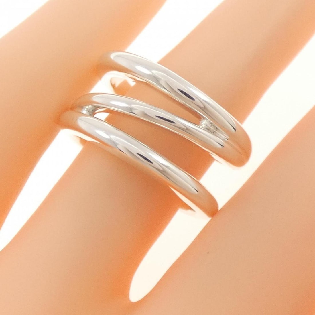 Tiffany Open Diagonal Ring - 5