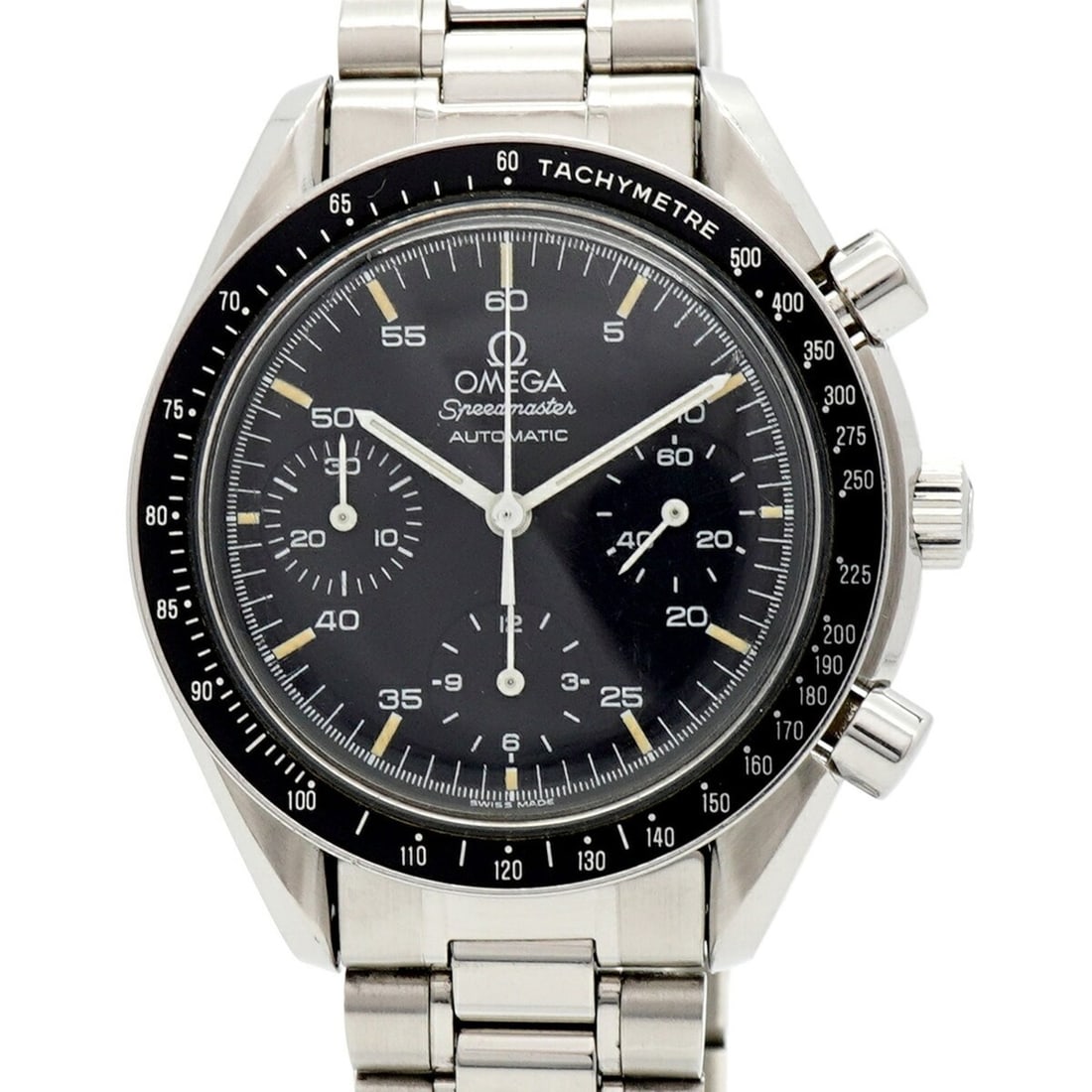 Omega Speedmaster 3510.50 Black Dial Men's Watch: --- Catalog ---Category: SizeWrist Size: 18.5cm / 7.28''Case Diameter: 39mm / 1.54''Category: DesignType: WristwatchGender: MenColor (Dial): BlackMaterial (Band): Stainless steelCategory: GeneralMPN: 