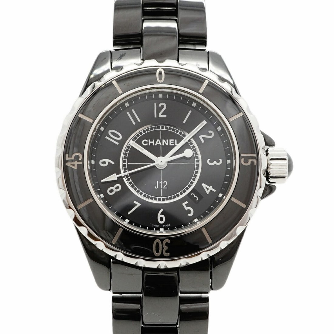 Chanel J12 H0682 Black Dial Women's Watch: --- Catalog ---Category: SizeWrist Size: 15cm / 5.9''Case Diameter: 34mm / 1.34''Category: DesignType: WristwatchGender: WomenColor (Dial): BlackMaterial (Band): CeramicCategory: GeneralMPN: H0682Bran