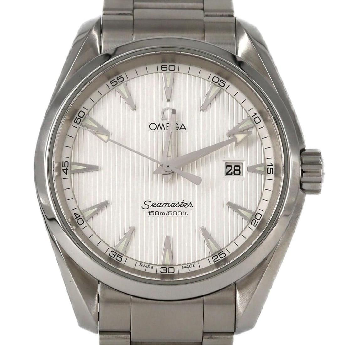 Omega Seamaster Aqua Terra 231.10.39.61.02.001 Stainless Steel Quartz Watch: --- Catalog ---Category: SizeWrist Size: 19cm / 7.48''Case Diameter: 39mm / 1.54''Category: DesignType: WristwatchGender: MenColor (Dial): SilverMaterial (Band): Stainless steelMaterial (Case): Stainl