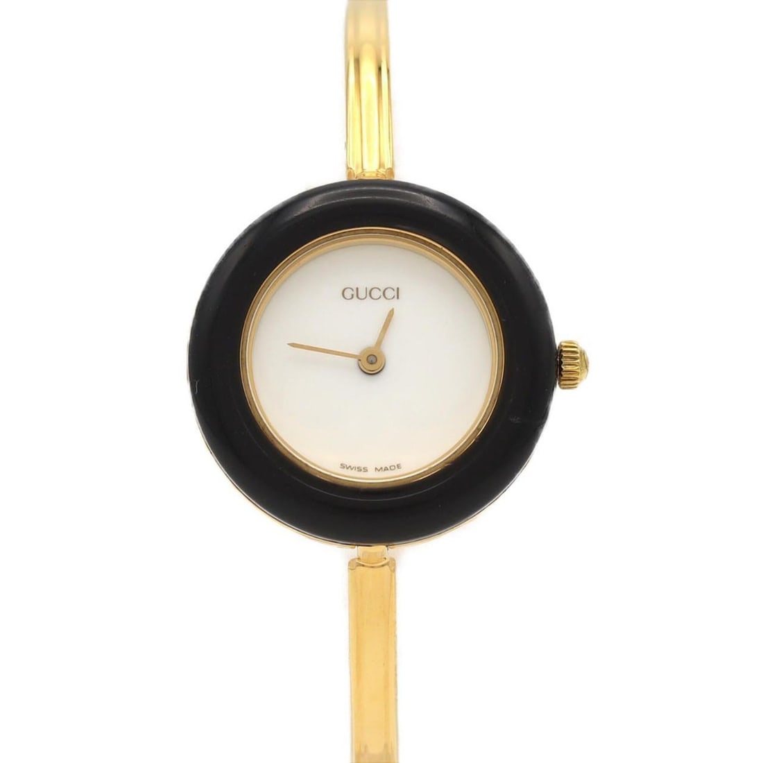 Gucci Change Ring GP Medium Size 11 12.2 Quartz Watch (1 of 7)