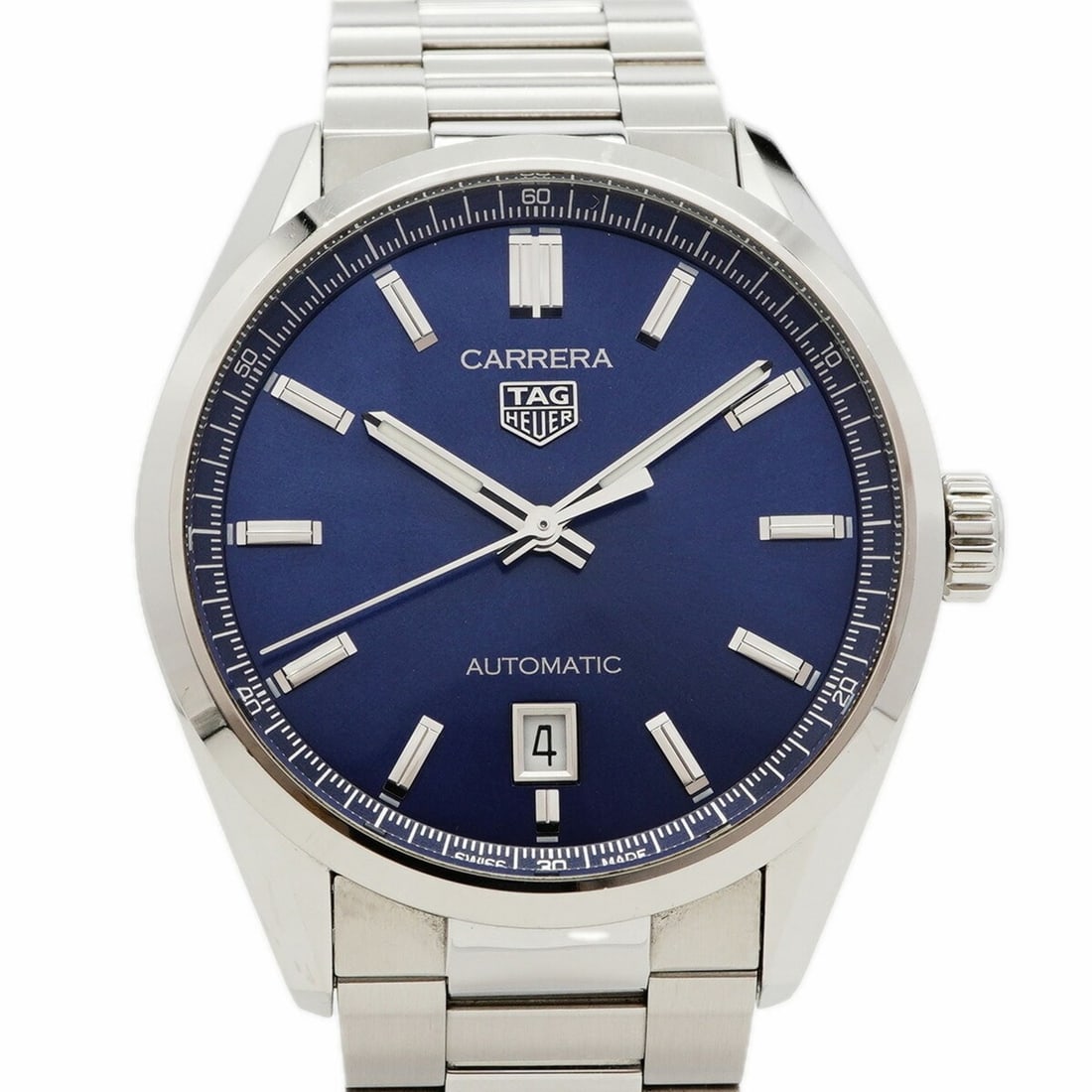 TAG Heuer Carrera WBN2112 Navy Dial Men's Watch: --- Catalog ---Category: SizeWrist Size: 16cm / 6.29''Case Diameter: 38.9mm / 1.53''Category: DesignType: WristwatchGender: MenColor (Dial): NavyMaterial (Band): Stainless steelCategory: GeneralMPN: W