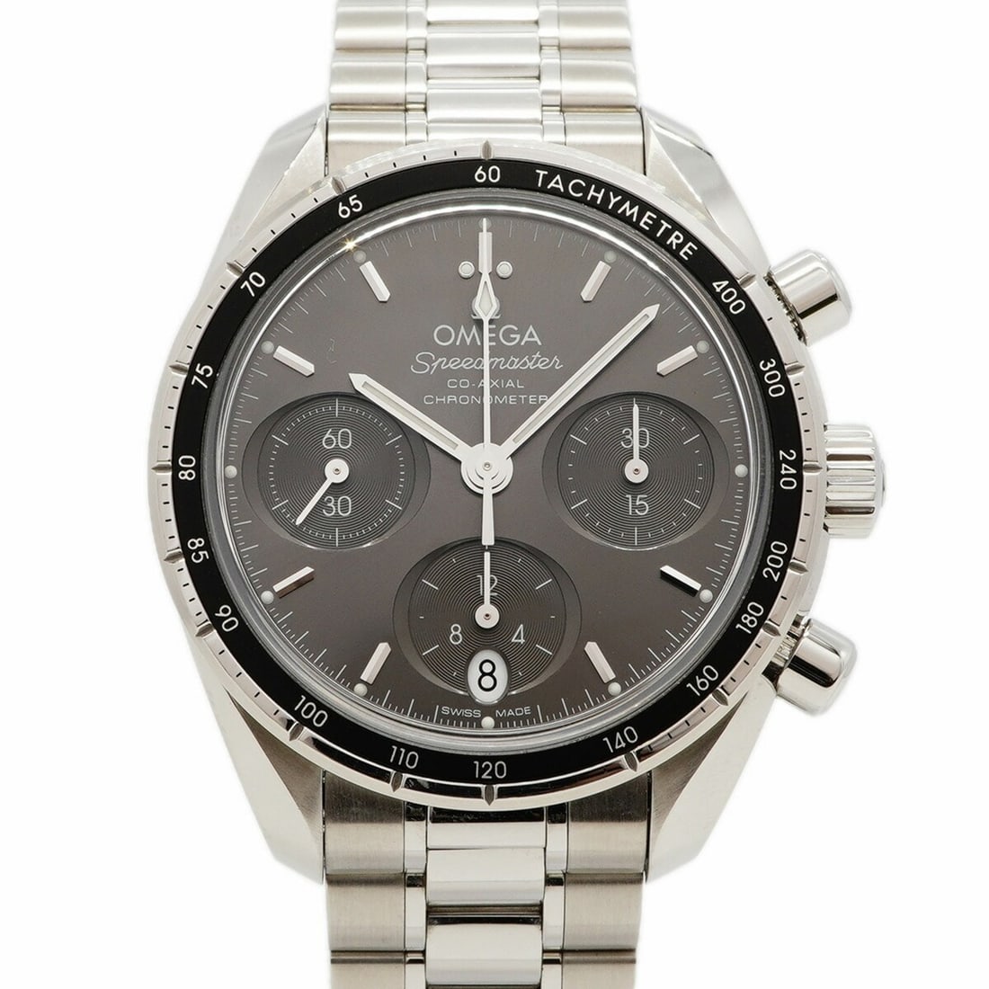 Omega Speedmaster 324.30.38.50.06.001 Gray Dial Men's Watch: --- Catalog ---Category: SizeWrist Size: 16.5cm / 6.49''Case Diameter: 38mm / 1.5''Category: DesignType: WristwatchGender: MenColor (Dial): GrayMaterial (Band): Stainless steelCategory: GeneralMPN: 32