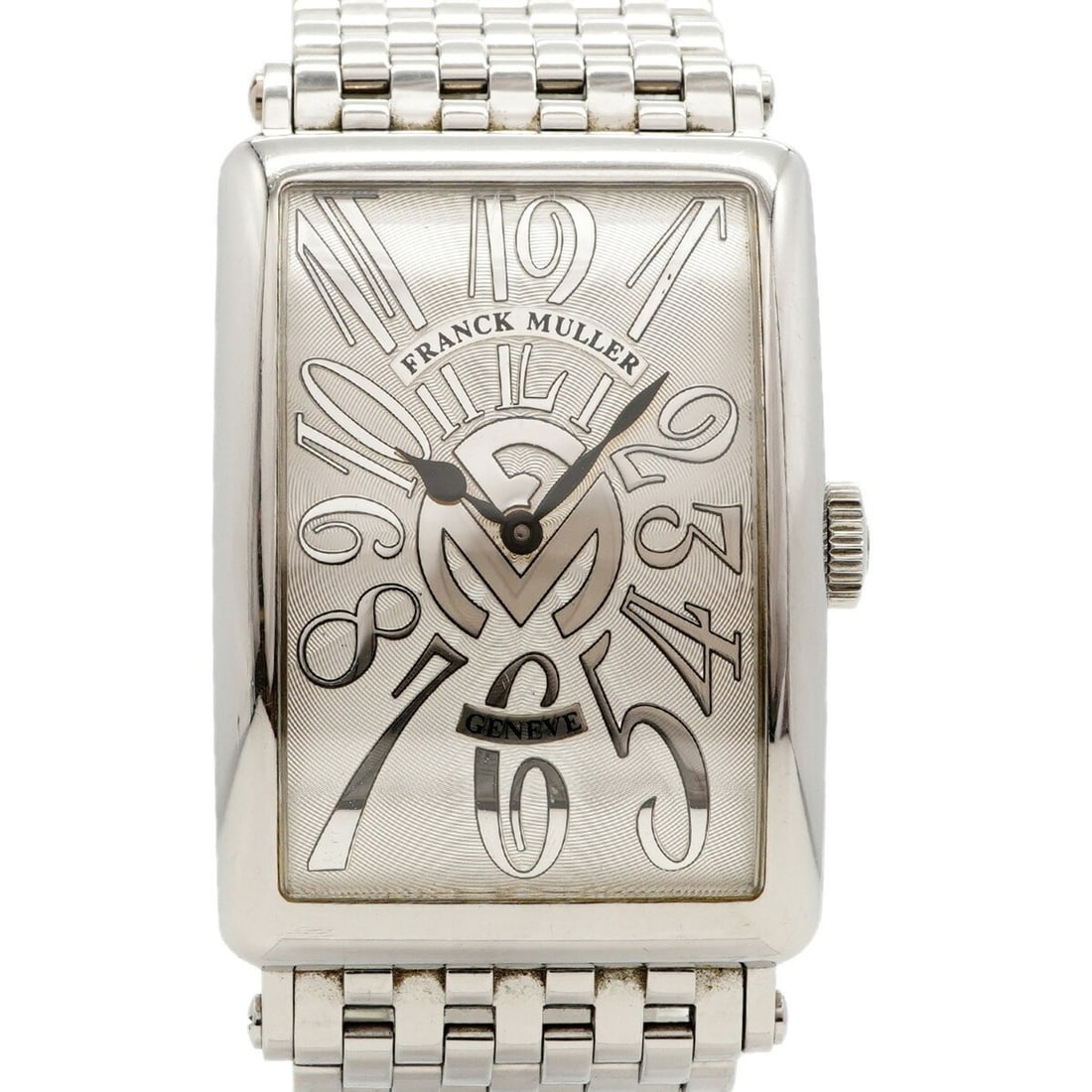 Franck Muller Long Island Limited Edition (150 pieces worldwide) 1200SCRELFM Silver Dial Men's Watch: --- Catalog ---Category: SizeWrist Size: 17cm / 6.69''Case Diameter: 32.3mm / 1.27''Category: DesignType: WristwatchGender: MenColor (Dial): SilverMaterial (Band): Stainless steelCategory: GeneralMPN: