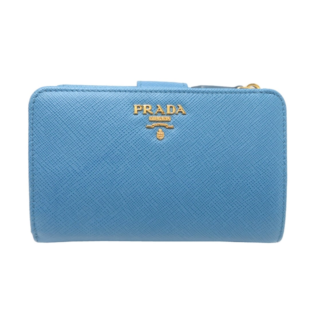 Prada Women's Bi-fold Wallet 1ML225 Saffiano Leather Multicolor Blue: --- Catalog ---Category: SizeSize (HxWxD): 9cm x 14.5cm x 3.5cm / 3.54'' x 5.7'' x 1.37''Category: DesignType: Wallet (bi-fold)Color: Blue, Multi-color, Navy, White, YellowGender: WomenMaterial: Leath