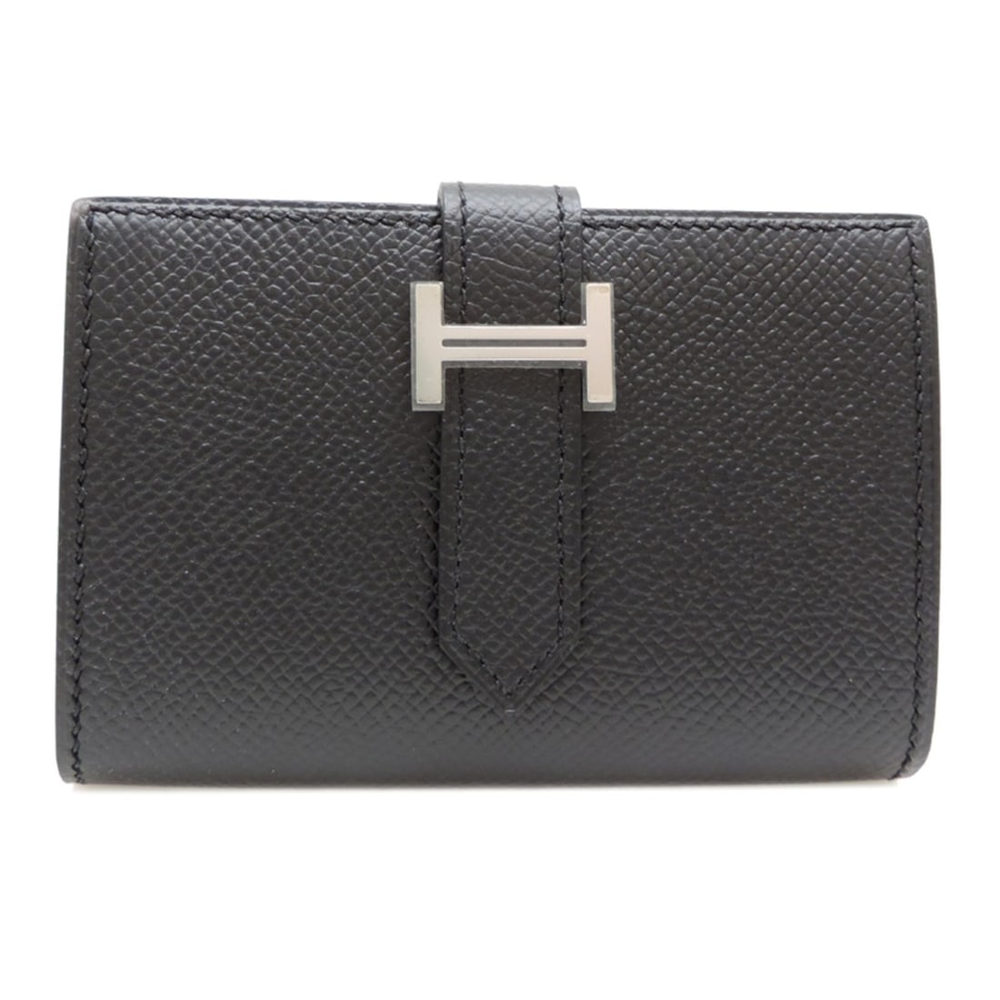 Hermes Bearn Mini Business Card Holder/Card Case, A Stamp (2017 production) *Stamp still attached to (1 of 10)