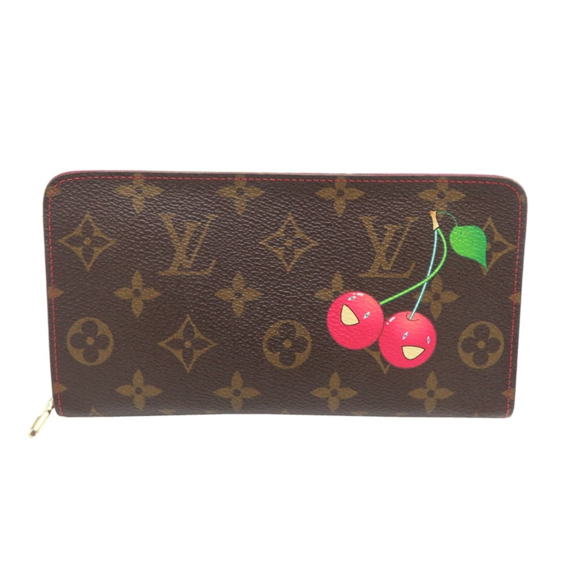 Louis Vuitton Porte Monnaie Zip Women's Long Wallet M95006 (Discontinued) Monogram Cherry Brown: --- Catalog ---Category: SizeSize (HxWxD): 10.5cm x 19cm x 2cm / 4.13'' x 7.48'' x 0.78''Category: DesignType: Long wallet (bi-fold)Color: BrownGender: WomenMaterial: Monogram Cherry Blossom Category: