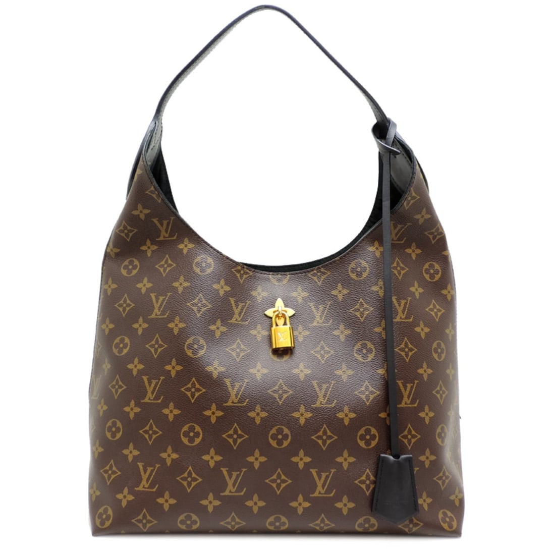 Louis Vuitton Flower Hobo Women's Shoulder Bag M43545 (Discontinued) Monogram Noir (Black): --- Catalog ---Category: SizeSize (HxWxD): 40cm x 34cm x 17cm / 15.74'' x 13.38'' x 6.69''Category: DesignType: Shoulder bagColor: Black, Brown, NoirGender: WomenMaterial: Monogram Category: GeneralMP