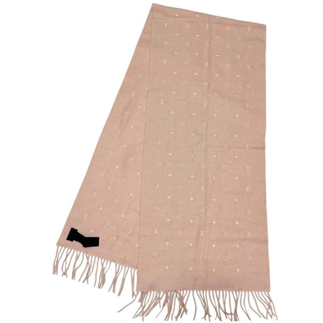 Louis Vuitton LOUIS VUITTON Silk Cashmere Echarpe LV Stella Scarf M78205 Women's: --- Catalog ---Category: SizeSize (LxW): 1.69m x 36.5cm / 66.53'' x 14.37''Category: DesignType: StoleColor: PinkGender: WomenMaterial: Silk , Cashmere Category: GeneralBrand: Louis Vuitton--- Item Li