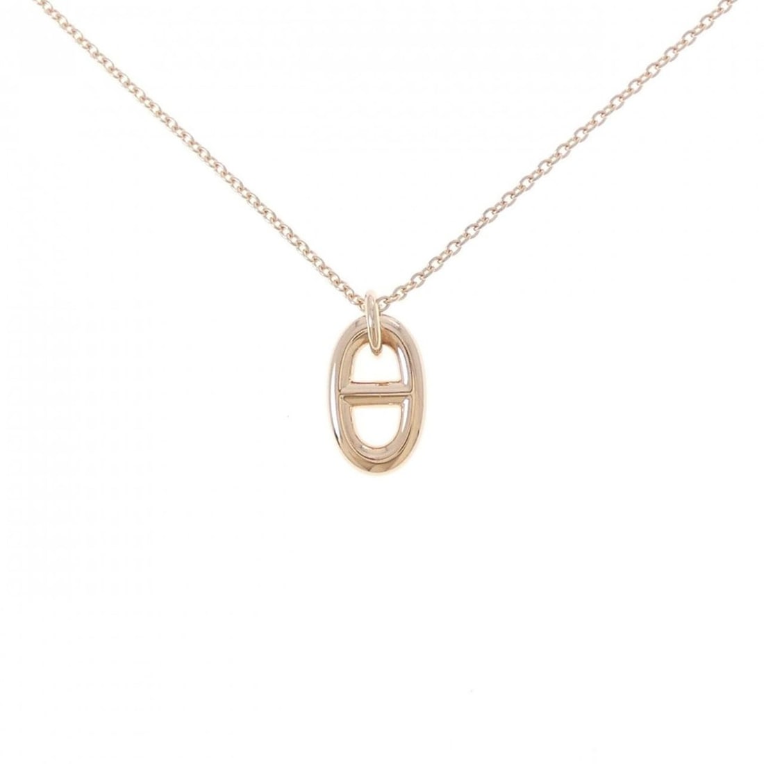 Hermes Farandole Necklace: --- Catalog ---Category: SizePendant Size: 16.5mm x 8.6mm / 0.64'' x 0.33''Neck Circumference: 40 cm - 42 cm / 15.74'' - 16.53''Category: DesignGender: WomenMaterial: Pink gold (18K)Pendant Type: