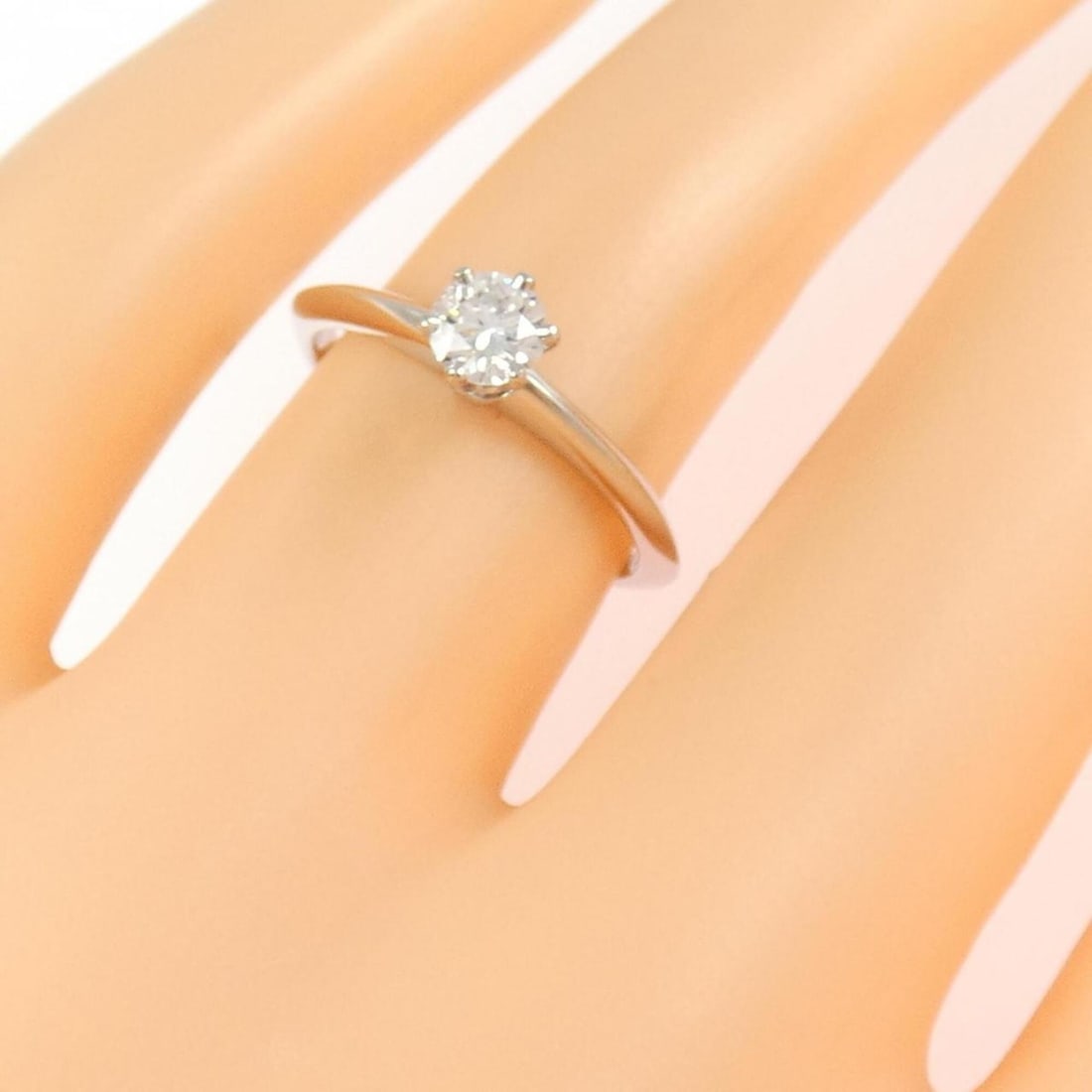 Tiffany Classic Solitaire Ring 0.30CT D VVS2 EXT - 5