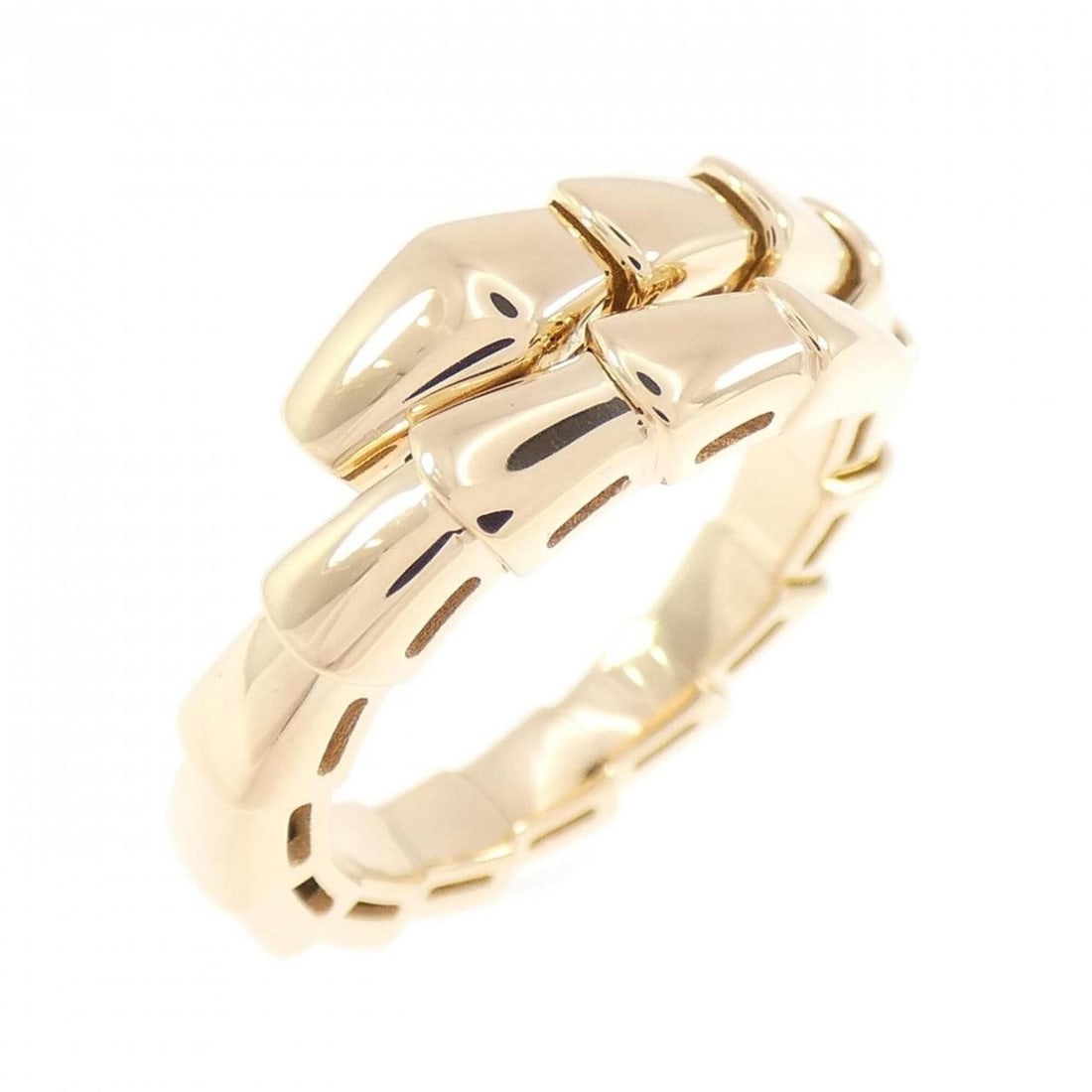 Bvlgari Serpenti Viper Ring: --- Catalog ---Category: SizeJP Size: 10.0US Size: 5.5Category: DesignType: Band ringGender: WomenMaterial: Yellow gold (18K)Category: GeneralBrand: Bvlgari--- Item List ---Section: ConditionRanking: 