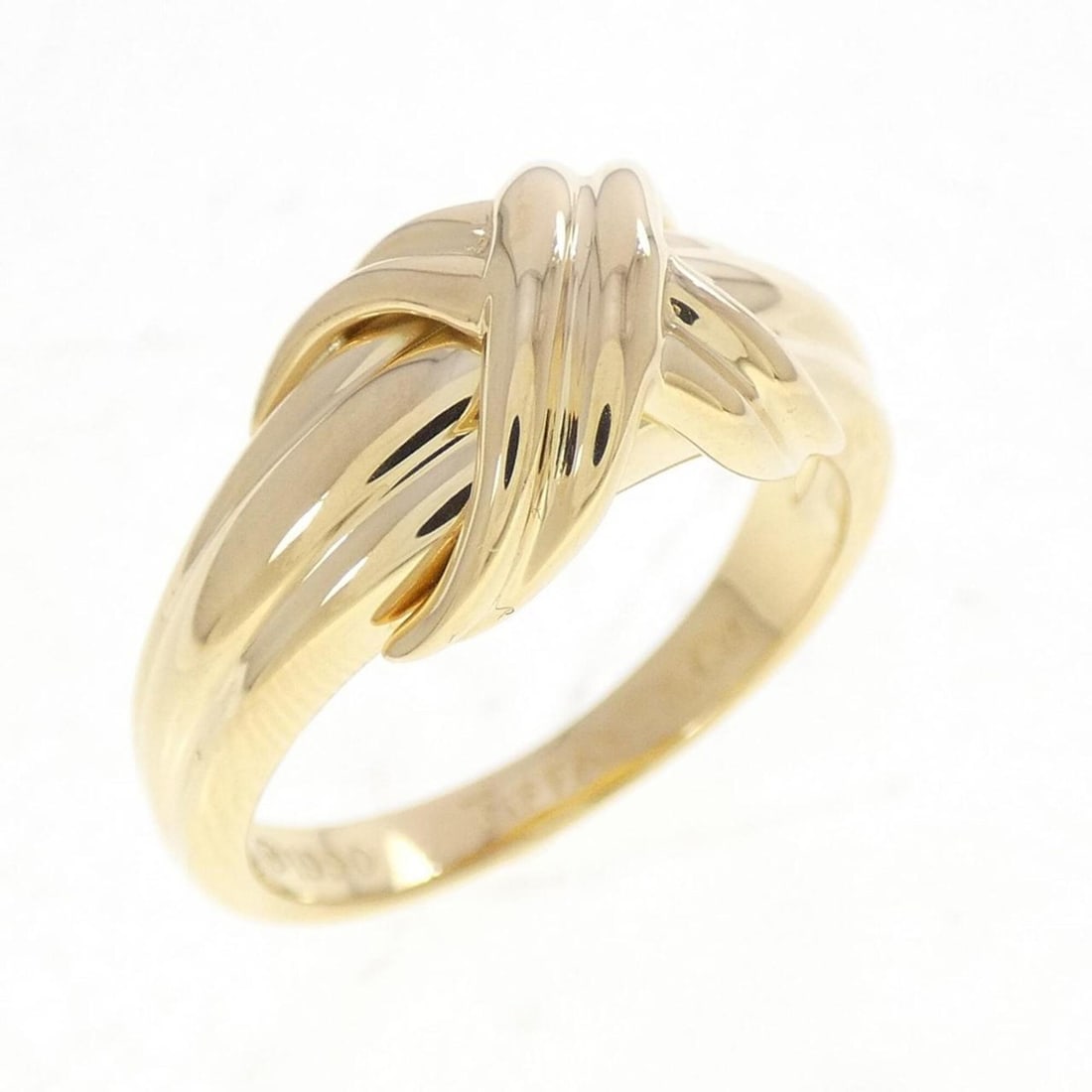 Tiffany Signature Ring: --- Catalog ---Category: SizeJP Size: 14.0US Size: 7Category: DesignType: Band ringGender: WomenMaterial: Yellow gold (18K)Category: GeneralBrand: Tiffany--- Item List ---Section: ConditionRanking: