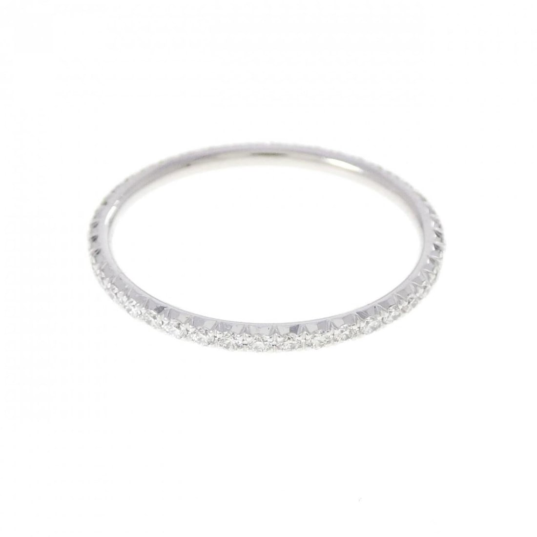 Tiffany Metro Ring: --- Catalog ---Category: SizeJP Size: 11.5US Size: 6Category: DesignType: Band ringStone: DiamondGender: WomenMaterial: White gold (18K)Category: GeneralBrand: Tiffany--- Item List ---Section: