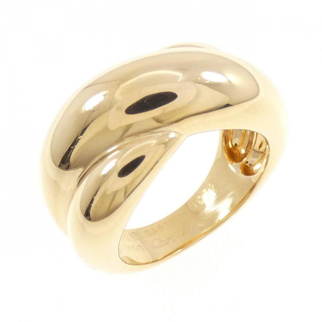 Cartier ring: --- Catalog ---Category: SizeUS Size: 6Brand Size: 51Category: DesignType: Band ringGender: WomenMaterial: Yellow gold (18K)Category: GeneralBrand: Cartier--- Item List ---Section: ConditionRanking: R