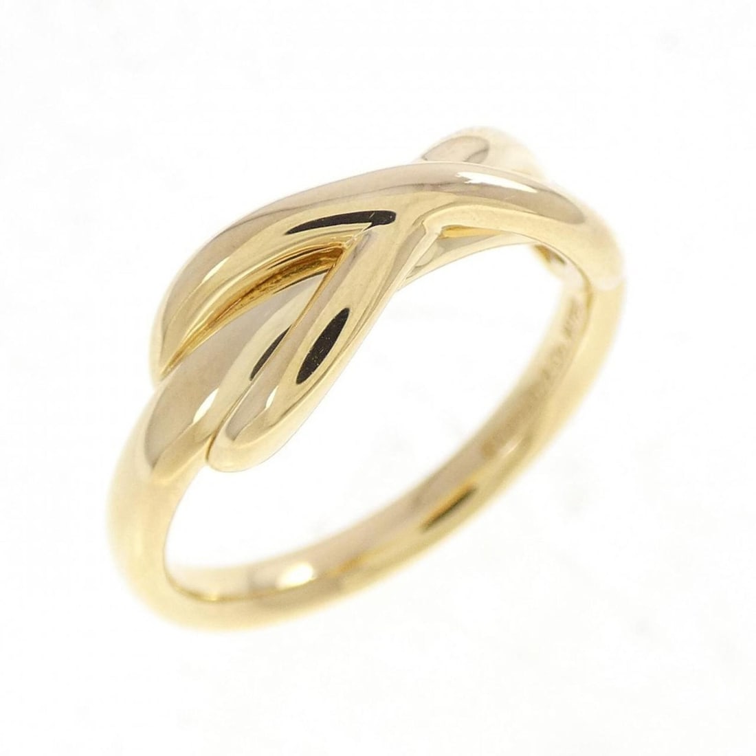 Tiffany Infinity Ring: --- Catalog ---Category: SizeJP Size: 6.0US Size: 3.5Category: DesignType: Band ringGender: WomenMaterial: Yellow gold (18K)Category: GeneralBrand: Tiffany--- Item List ---Section: ConditionRanking: