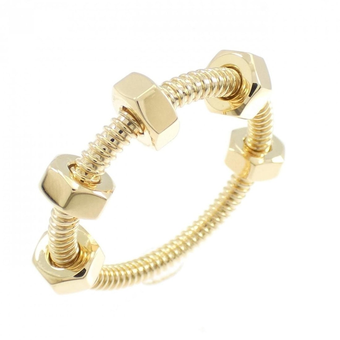 Cartier Eclou Ring: --- Catalog ---Category: SizeUS Size: 8.5Brand Size: 57Category: DesignType: Band ringGender: Women,MenMaterial: Yellow gold (18K)Category: GeneralMPN: B4227200Brand: Cartier--- Item List ---Section: