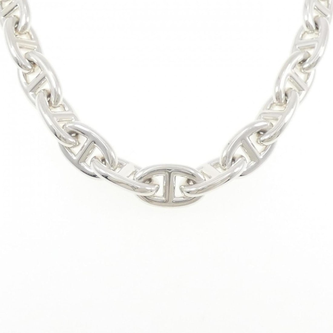 Hermes Hermès Chaine d'Ancre MM Necklace: --- Catalog ---Category: SizeNeck Circumference: 43 cm / 16.92''Category: DesignGender: WomenMaterial: Silver 925Necklace Type: NecklaceCategory: GeneralMPN: H101262B 00Brand: Hermes--- Item List