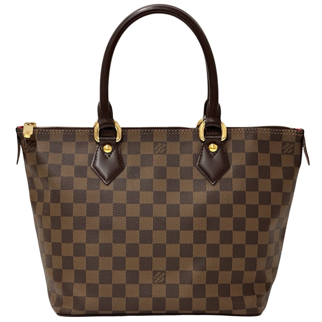 Louis Vuitton LOUIS VUITTON Damier Women's Handbag Saleya PM Ebene Brown Tote Bag N51183 (1 of 20)