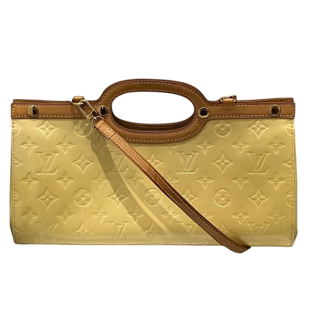 Louis Vuitton Roxbury Drive Shoulder Bag, Vernis Enamel, M91372: --- Catalog ---Category: SizeSize (HxWxD): 17cm x 32cm x 11cm / 6.69'' x 12.59'' x 4.33''Category: DesignType: Shoulder bagColor: NoisetteGender: WomenMaterial: Vernis Category: GeneralMPN: M91372Bran