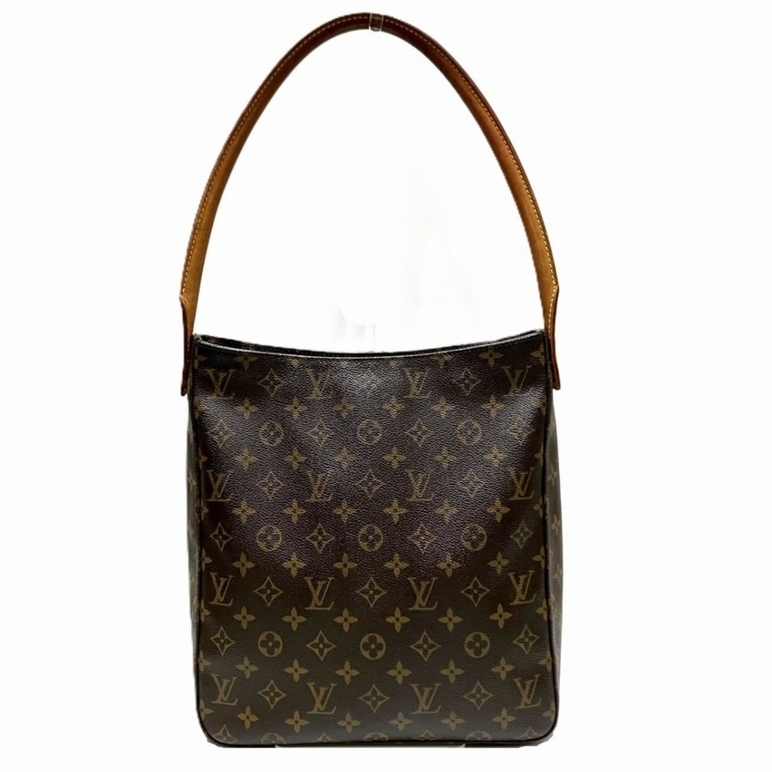 Louis Vuitton Looping GM Tote Bag, Monogram Canvas, M51145: --- Catalog ---Category: SizeSize (HxWxD): 31cm x 28cm x 10.5cm / 12.2'' x 11.02'' x 4.13''Category: DesignType: Tote bagColor: BrownGender: Women,MenMaterial: Monogram Category: GeneralMPN: M51145Bra