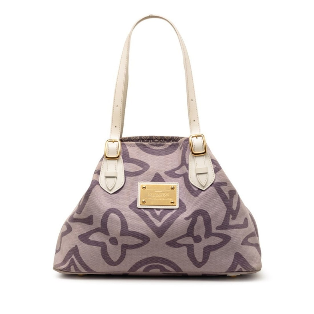 Louis Vuitton Monogram Taïcienne PM Tote Bag Shoulder M95680 Lilac Purple Canvas Leather Women's: --- Catalog ---Category: SizeSize (HxWxD): 26cm x 40cm x 16cm / 10.23'' x 15.74'' x 6.29''Category: DesignType: Shoulder bag, Tote bagColor: Lilac, PurpleGender: WomenMaterial: Canvas , Leather