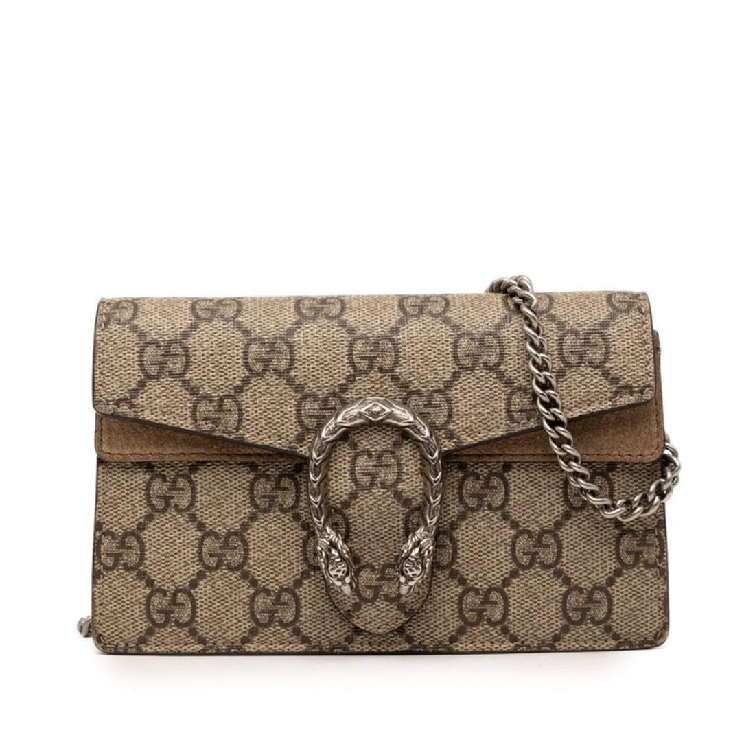 Gucci GG Supreme Dionysus Crossbody Chain Shoulder Bag 476432 Beige Suede Women's GUCCI: --- Catalog ---Category: SizeSize (HxWxD): 10cm x 16.5cm x 3cm / 3.93'' x 6.49'' x 1.18''Category: DesignType: Shoulder bagColor: BeigeGender: WomenMaterial: PVC , Suede Category: GeneralBrand:
