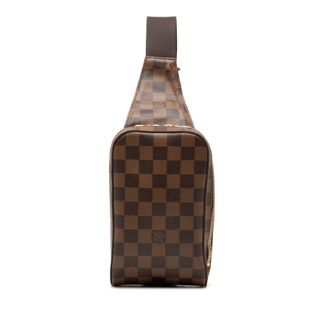 Louis Vuitton Damier Geronimos Old Model Body Bag/Waist Bag N51994 Brown Leather Men's LOUIS VUITTON: --- Catalog ---Category: SizeSize (HxWxD): 12cm x 20cm x 5.5cm / 4.72'' x 7.87'' x 2.16''Strap Length: 112cm / 44.09''Category: DesignType: Sling bagColor: BrownGender: MenClosure: ZipperMaterial: