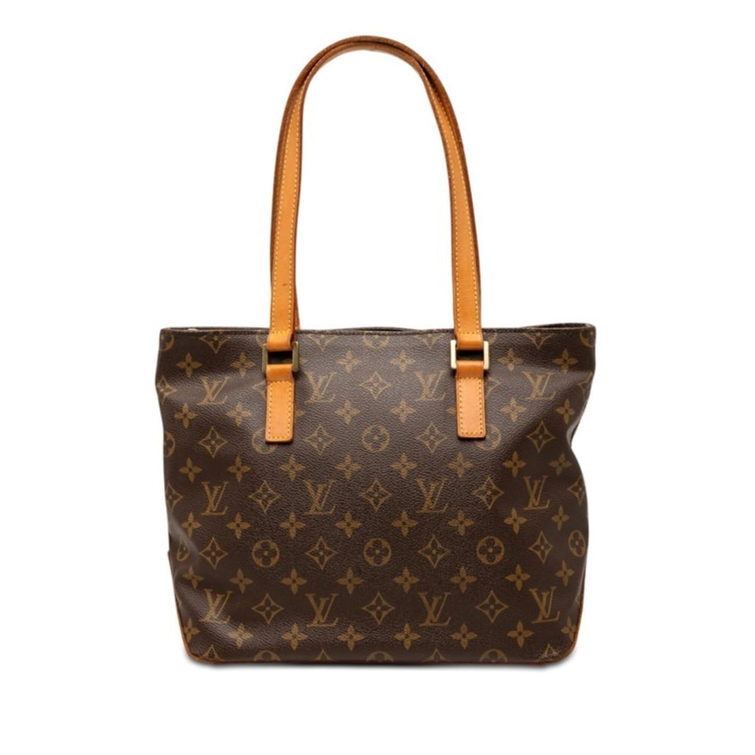Louis Vuitton Monogram Cabas Piano Tote Bag Shoulder M51148 Brown Leather Women's LOUIS VUITTON: --- Catalog ---Category: SizeSize (HxWxD): 23cm x 27.5cm x 12cm / 9.05'' x 10.82'' x 4.72''Category: DesignType: Tote bagColor: BrownGender: WomenMaterial: PVC , Leather Category: GeneralLine: Monogra