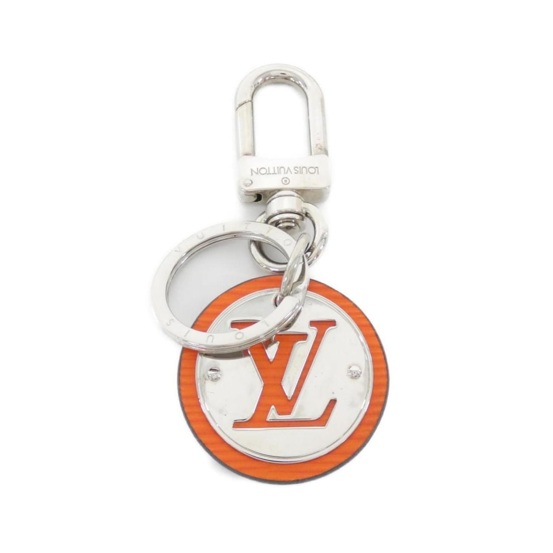 Louis Vuitton Epi Porte Clés LV Circle M62689 Keyring: --- Catalog ---Category: DesignType: KeyringColor: OrangeGender: WomenMaterial: Leather, MetalLeather/Fur Type: Calf leatherCategory: GeneralLine: EpiBrand: Louis Vuitton--- Item List ---Section: Cond