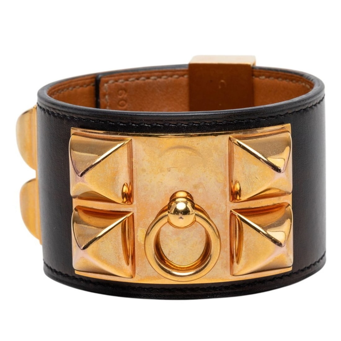 Hermes Collier de Chien Bracelet, Size: S, Black Box Calf Leather, Women's.: --- Catalog ---Category: SizeLength: 16cm / 6.29''Category: DesignType: Charm braceletColor: BlackGender: WomenMaterial: Box calf leatherCategory: GeneralBrand: Hermes--- Item List ---Section: Conditi