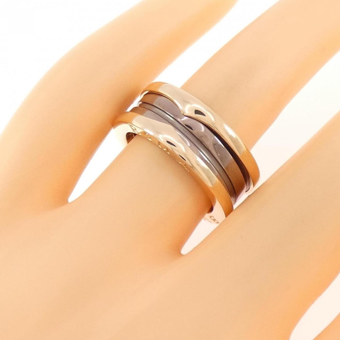 Bvlgari B.zero1 2-band ring - 3