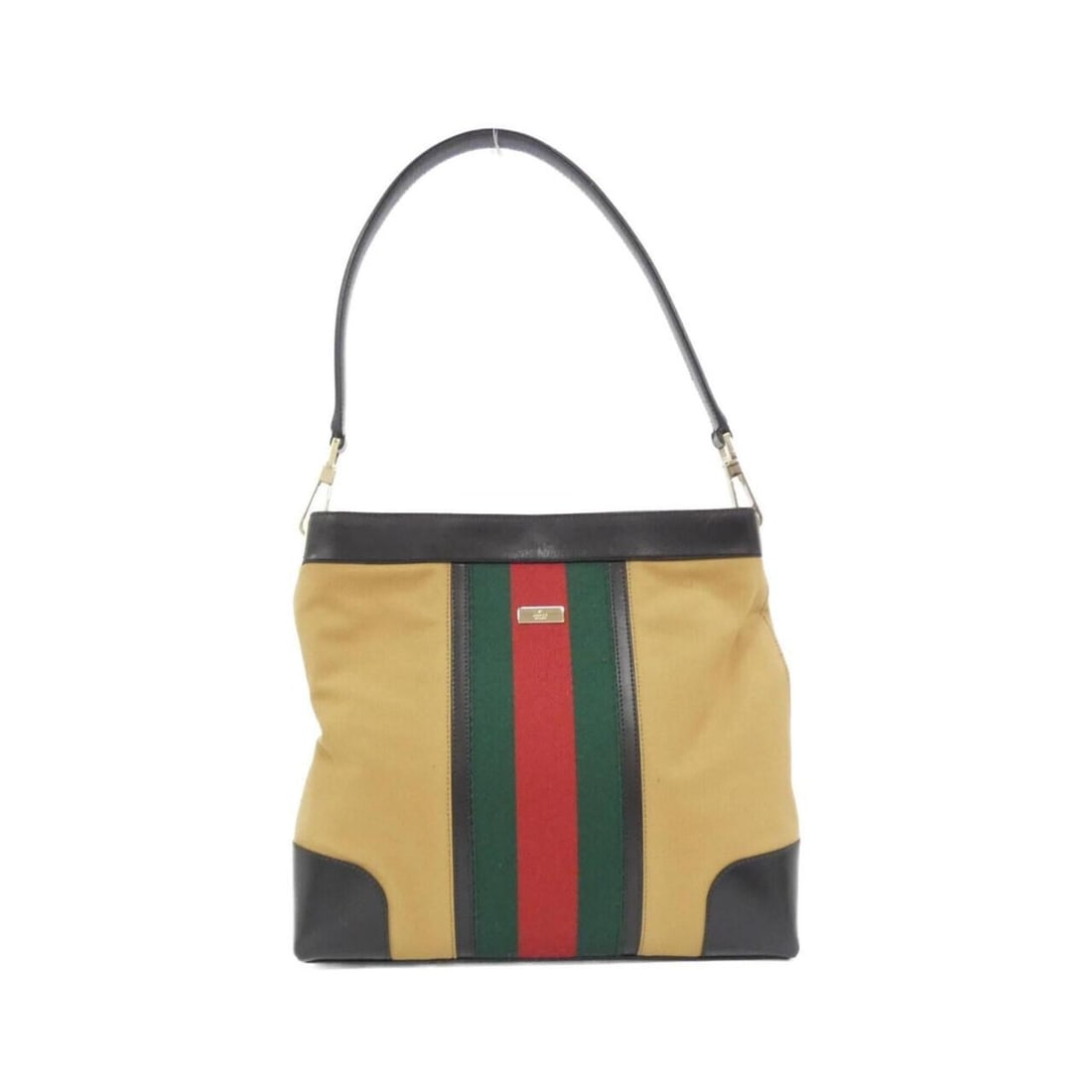 Gucci 001 4231 Shoulder Bag: --- Catalog ---Category: SizeWeight: 390g / 13.75oz.Size (HxWxD): 25cm x 27cm x 7cm / 9.84'' x 10.62'' x 2.75''Handle Length: 53cm / 20.86''Category: DesignType: Shoulder bagColor: Beige,