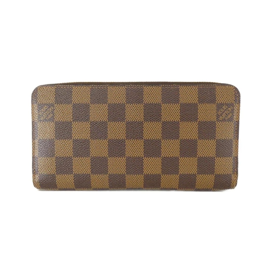 Louis Vuitton Damier Zippy Wallet N60015: --- Catalog ---Category: SizeSize (HxWxD): 10cm x 20cm x 2cm / 3.93'' x 7.87'' x 0.78''Category: DesignType: Long wallet (bi-fold)Color: BrownGender: Women,MenMaterial: Coated canvas Category: