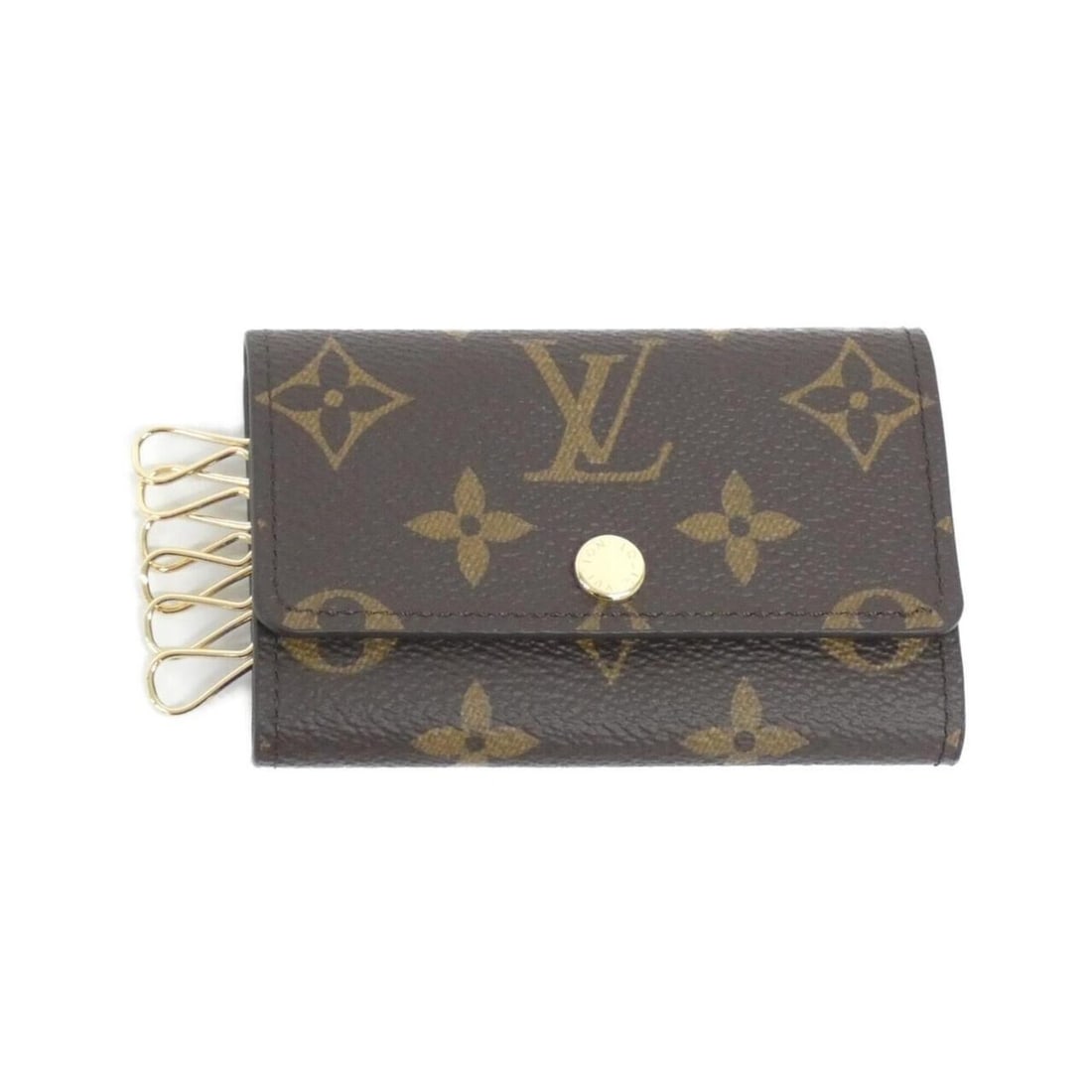 Louis Vuitton Monogram Multicles M62630 Key Case: --- Catalog ---Category: DesignType: KeycaseColor: BrownMaterial: Coated canvas Category: GeneralMPN: M62630Brand: Louis VuittonCategory: Physical PropertiesSize (HxWxD): 7cm x 11cm x 1cm / 2.75'' x 4
