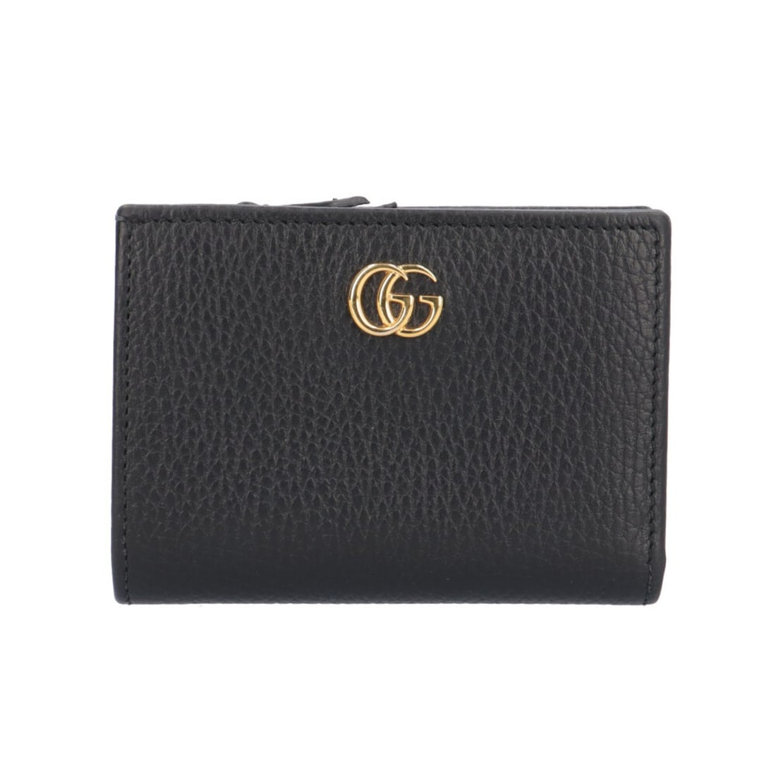 Gucci Japan Limited Double G Bi-fold Wallet, Leather 772738, Women's GUCCI: --- Catalog ---Category: SizeSize (HxWxD): 9cm x 11.5cm x 2.5cm / 3.54'' x 4.52'' x 0.98''Category: DesignType: Wallet (bi-fold)Color: BlackGender: WomenMaterial: Leather Category: GeneralBrand: Gucci