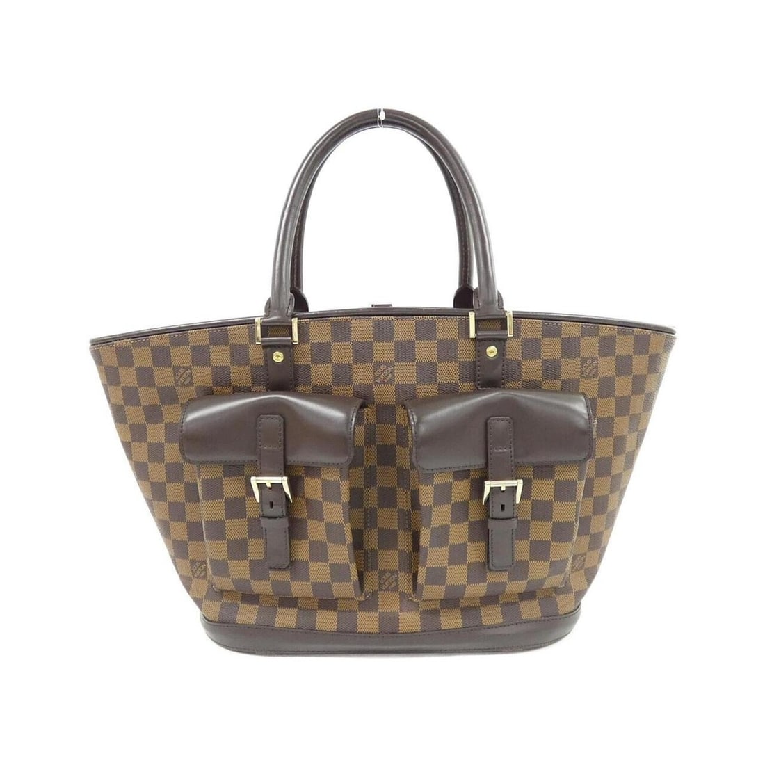 Louis Vuitton Damier Manosque GM N51120 Handbag: --- Catalog ---Category: SizeWeight: 1.22kg / 2.68lb.Size (HxWxD): 29cm x 51cm x 14cm / 11.41'' x 20.07'' x 5.51''Handle Length: 33cm / 12.99''Category: DesignType: HandbagColor: EbeneGender: