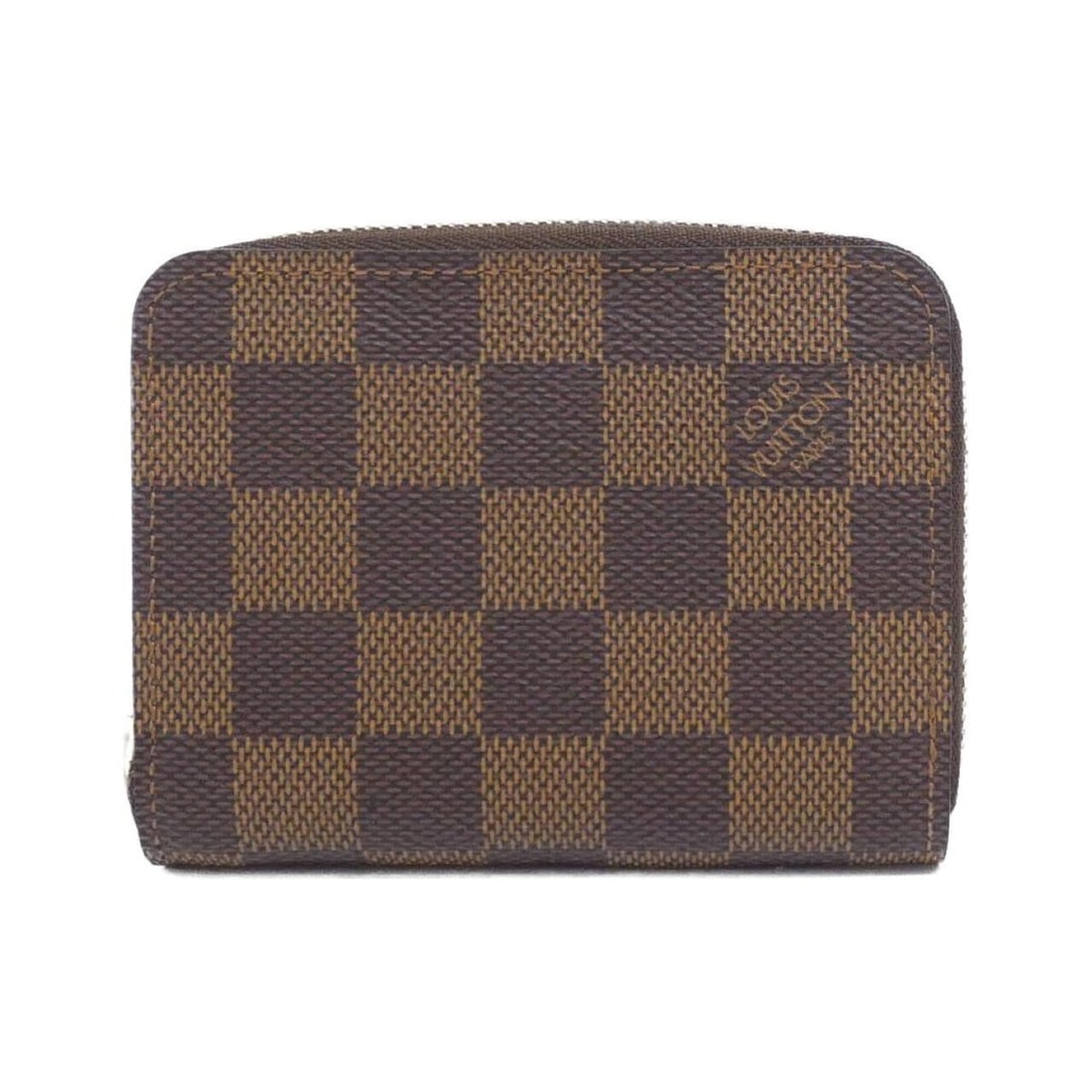 Louis Vuitton Damier Zippy Coin Purse N63070 Wallet/Coin Case: --- Catalog ---Category: SizeSize (HxWxD): 9cm x 11cm x 2cm / 3.54'' x 4.33'' x 0.78''Category: DesignType: Coin purse/coin caseColor: EbeneGender: WomenMaterial: Coated canvas Category: GeneralLine: