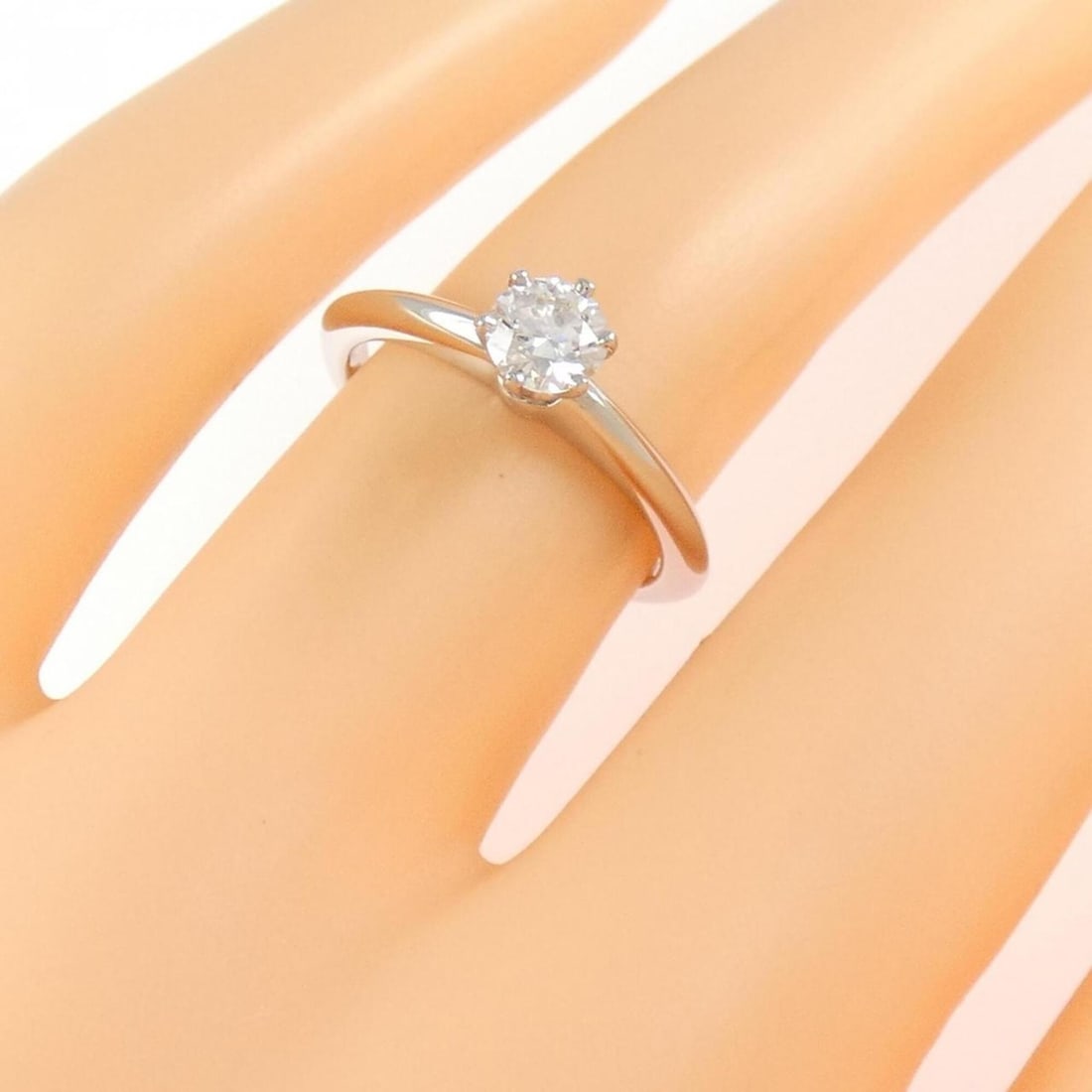 Tiffany Classic Solitaire Ring 0.33CT - 5