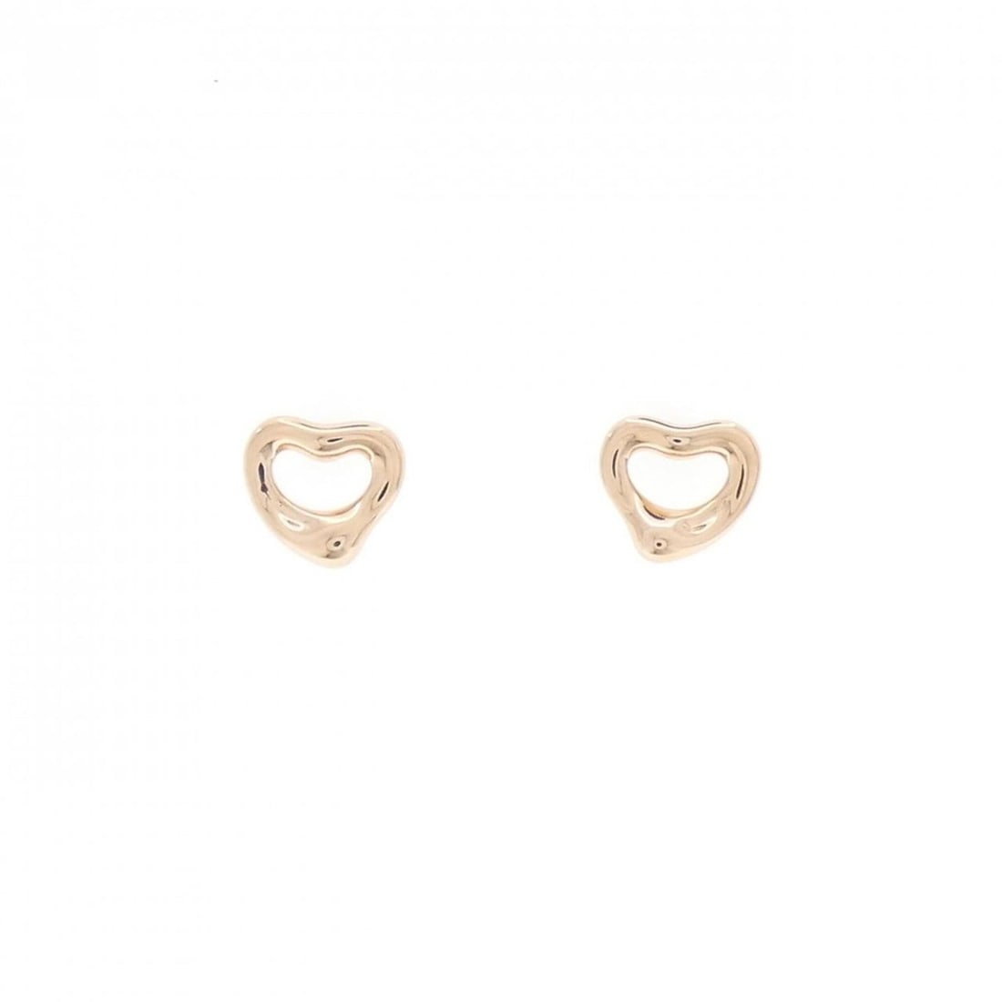 Tiffany Open Heart Earrings: --- Catalog ---Category: SizeSize (HxWxD): 6.20mm x 6.90mm / 0.24'' x 0.27''Category: DesignType: Stud earringsColor: Pink goldGender: WomenMaterial: Pink gold (18K)Category: GeneralMPN: