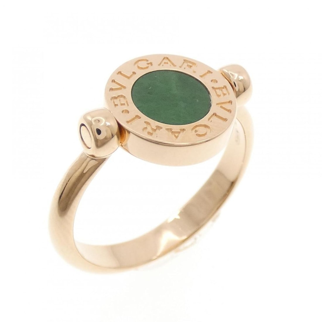 Bvlgari Ring: --- Catalog ---Category: SizeUS Size: 8.5Brand Size: 57Category: DesignType: Band ringColor: Pink goldStone: DiamondGender: Women,MenMaterial: Pink gold (18K)Category: GeneralBrand: Bvlgari--- Item