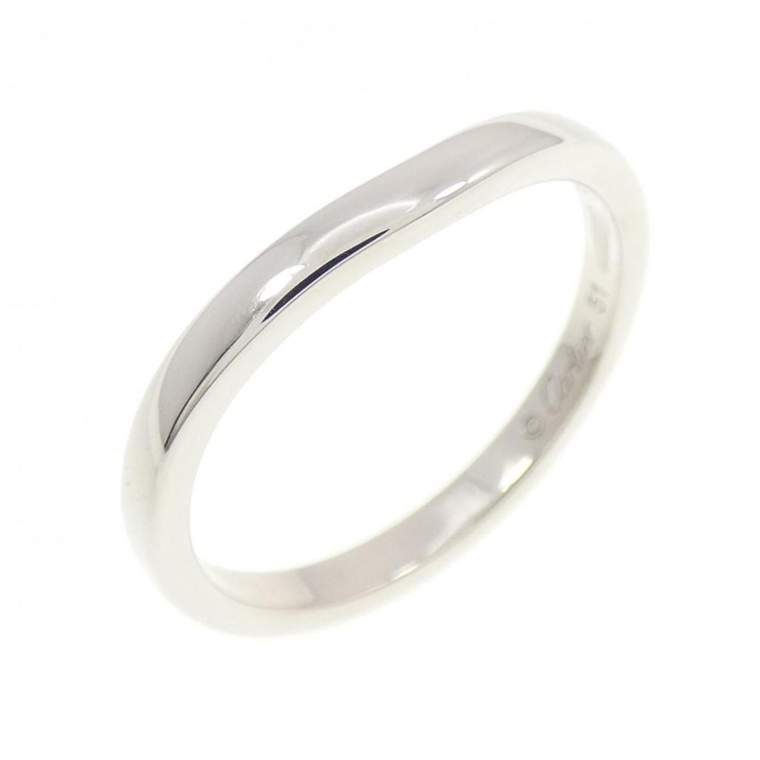 Cartier Ballerina Ring: --- Catalog ---Category: SizeUS Size: 6Brand Size: 51Category: DesignType: Band ringColor: PlatinumGender: WomenMaterial: Platinum 950Category: GeneralMPN: CRB4092800Brand: Cartier--- Item List