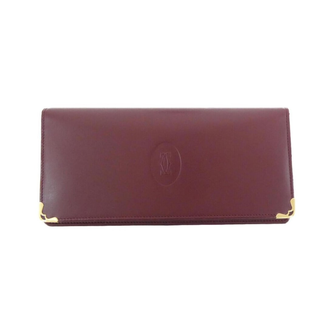 Cartier MUST DE CARTIER L3000466 Wallet: --- Catalog ---Category: SizeSize (HxWxD): 9cm x 19cm x 2.5cm / 3.54'' x 7.48'' x 0.98''Category: DesignType: Long wallet (bi-fold)Color: BordeauxGender: Women,MenMaterial: Leather Category:
